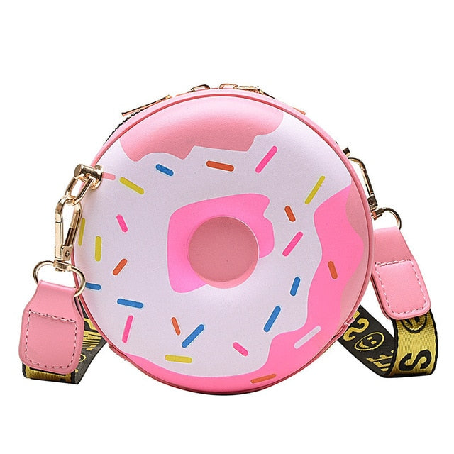 Sac à bandoulière en forme de donut / sac a main