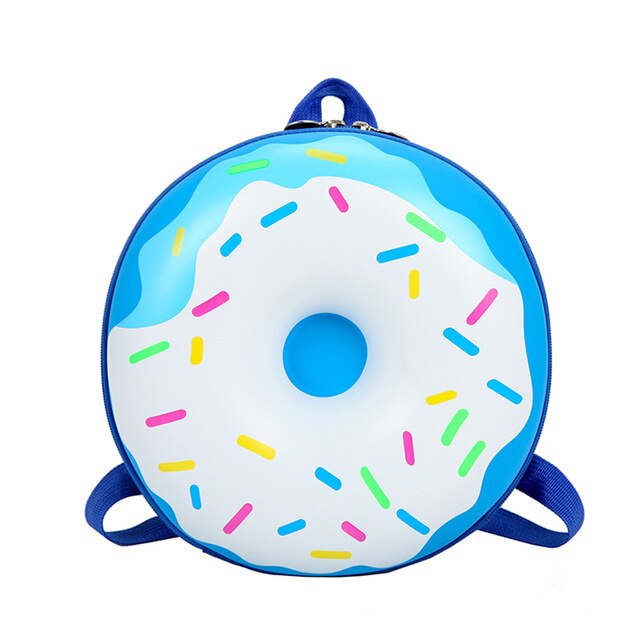 Joli sac à dos arc-en-ciel Donut Sac d'école pour enfants