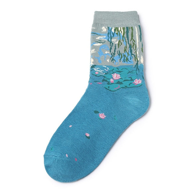 Chaussettes donuts colorées pour femmes Fruit / Banane / Avocat / Citron / Oeuf  / Cookie