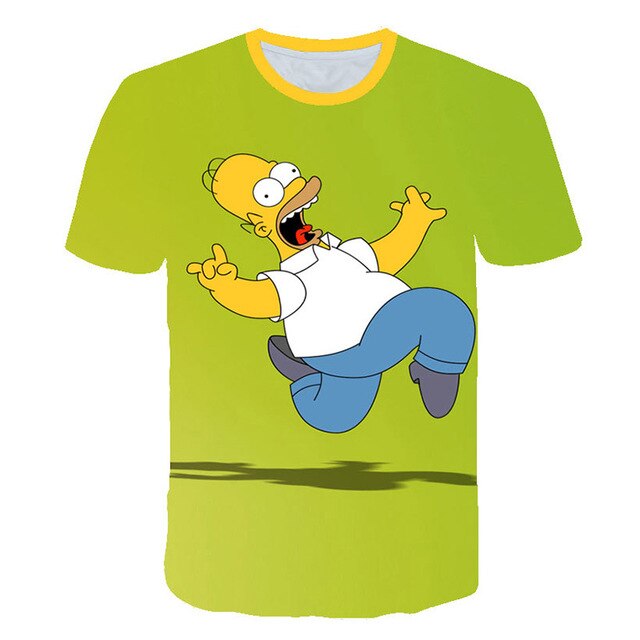 Tshirt Donuts Homer Simpson