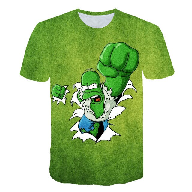 Tshirt Donuts Homer Simpson