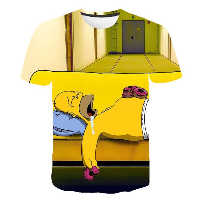 Tshirt Donuts Homer Simpson