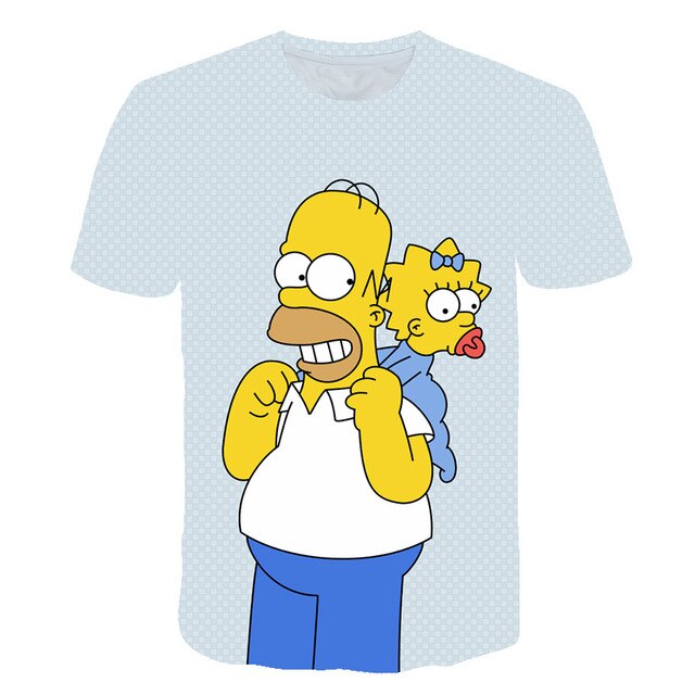 Tshirt Donuts Homer Simpson